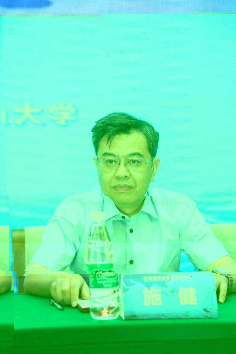 國家安全部政策法規局副局長施健緻辭